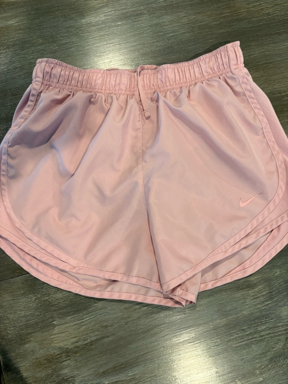Nike Women’s Light Pink Athletic Running Shorts